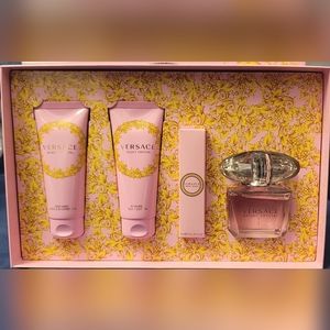 NWT LIMITED EDITION Versace bright crystal perfume gift set